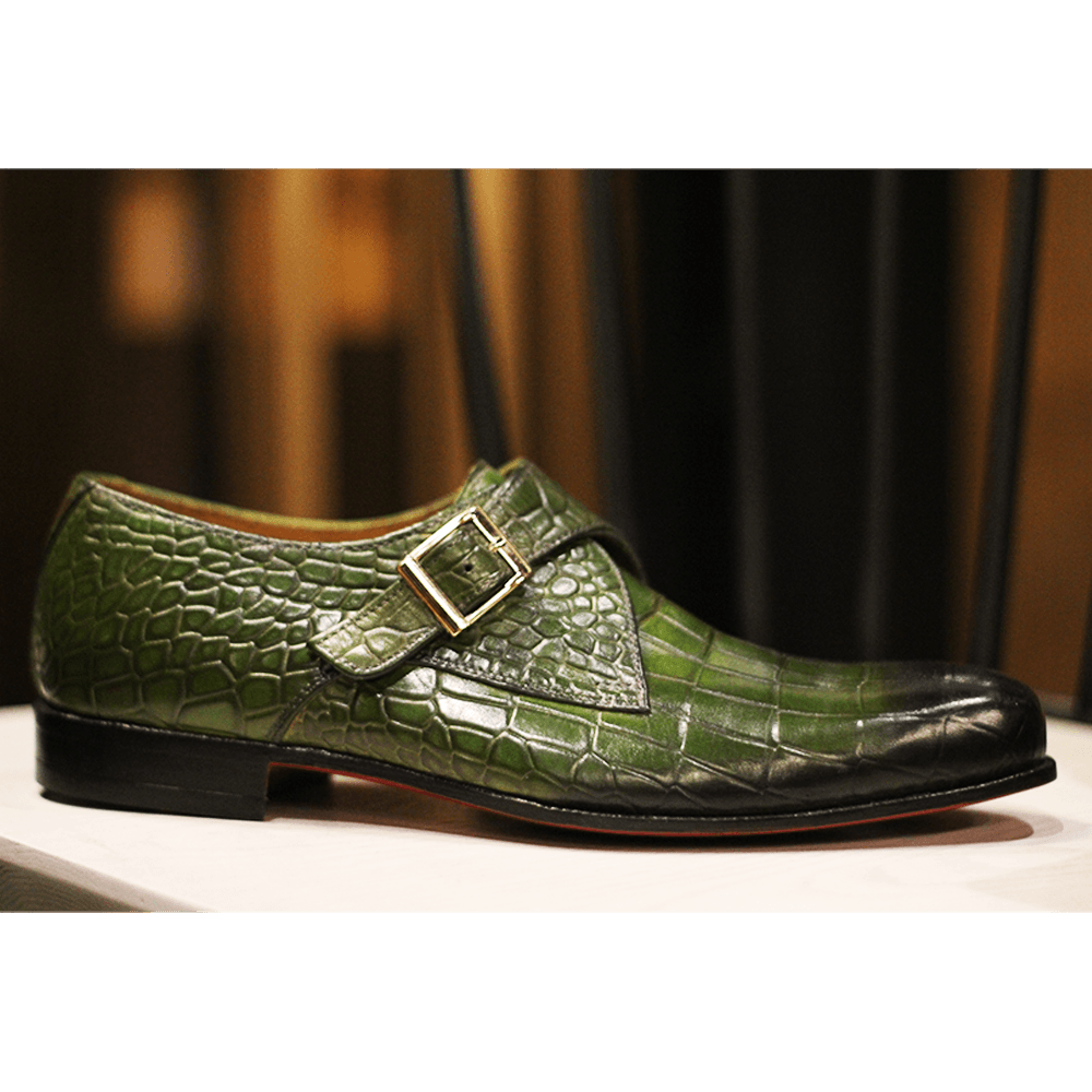 Green Leather Shoes Leather Green Shoes