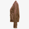 Mountain-Women?s Brown Leather Jacket - Image 2
