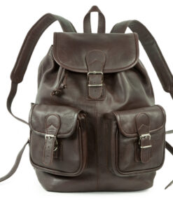 Real Leather Brown Carry Sack Bag