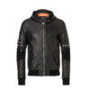 Men's Essential Black Leather Jacket