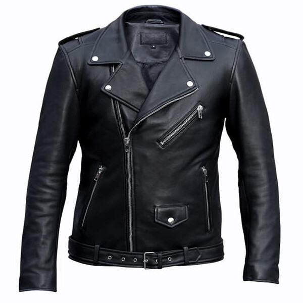 Men's Stylish Black Leather Jacket - Leatheriza