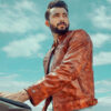Men's Brown Designer Biker Leather Jacket - Image 2