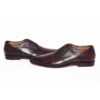 Men's Handmade Two Toned Brown Leather Shoes - Image 2