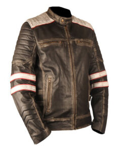 Men's Nightingale Brown Leather Jacket
