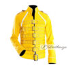 Men's Yellow Leather Jacket