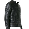 Men's Black Smart Bomber Jacket - Image 3