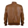 Men's Everyday Brown Leather Jacket - Image 2