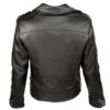 Operate- Men's Black Leather Jacket - Image 2