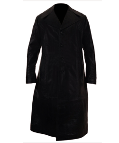 Culture- Men's Black Leather Coat