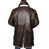 Rock- Men's Brown Leather Coat - Image 3