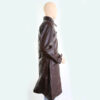 Chocolate- Men's Leather Coat - Image 2
