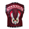 Maroon - Leather Vest for Men - Image 2