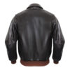 Burgundy- Coffee Brown Bomber Jacket for Men - Image 2