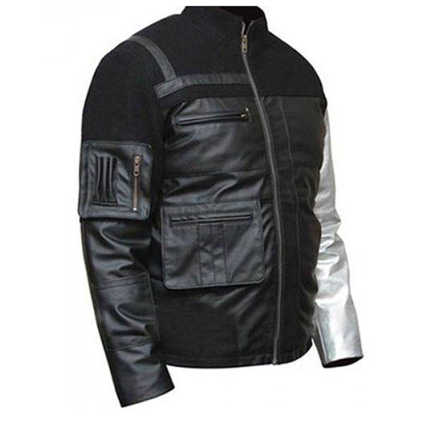 Star- Leather Jacket For Men