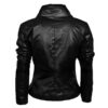Layered- Men's Black Leather Jacket - Image 2