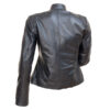 Vague- Women's Black Leather Jacket - Image 2