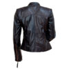 Layers- Women's Black Leather Jacket - Image 5