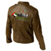UAE National Day Brown Leather Jacket - Image 2