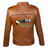 UAE National Day Brown Leather Jacket - Image 2