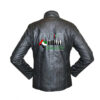 UAE National Day Black Leather Jacket - Image 2