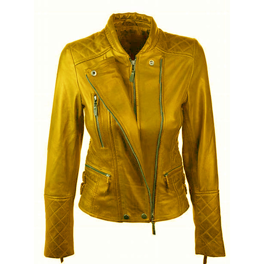 Girls Leather Jacket | Leather Motorcycle Jacket for Girls - leatheriza.com