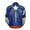 Captain America Blue Leather Jacket