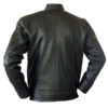 Men Black Leather Jacket - Image 2