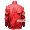 Red Cobra Kai Jacket - Men's Leather Jacket - Image 3