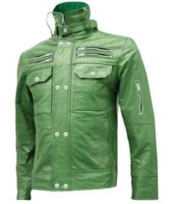 Green Biker Jackets