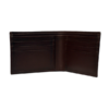 Men’s Dark Brown Bi-Fold Leather Wallet - Image 2