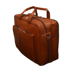 Double Pocket Leather Bag - Image 2