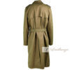 Yellow Leather Trench Coat For Men - Image 2