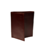 Men’s Dark Brown Trifold Leather Wallet - Image 2