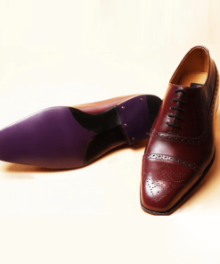 Men's Handmade Oxford Leather Shoes