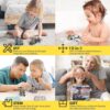KIDSAVIA STEM 12-in-1 Education Solar Robot Toys -190 Pieces DIY Building Science Experiment Puzzle Kit for Kids Aged 8-10 and Older, Solar Powered by The Sun - Image 5