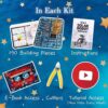 KIDSAVIA STEM 12-in-1 Education Solar Robot Toys -190 Pieces DIY Building Science Experiment Puzzle Kit for Kids Aged 8-10 and Older, Solar Powered by The Sun - Image 3