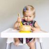 KIDSAVIA Baby Toddler Bamboo Bowl and spoon with Silicone Suction - Stay Put Bowl - Bamboo Bowl Gripper Mat Weaning Self Feeding, Round Cute Bowl - Color may vary - Image 2