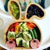 KIDSAVIA Baby Toddler Bamboo Cute Bunny Plate and spoon with Silicone Suction - Image 7