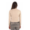 Women Leather Jacket Bomber Biker Genuine Sheepskin Leather Jacket for Women Beige - Image 2