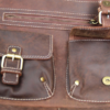 Brown Leather Shoulder Bag - Image 3