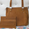 Brown Leather Tote bag