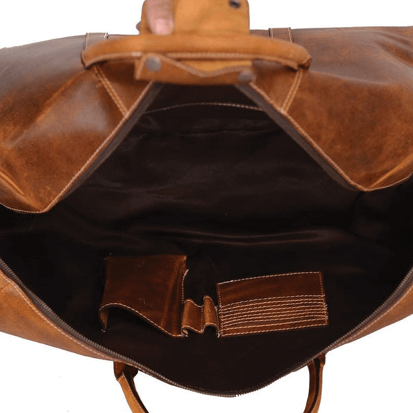 Traveling Duffel Bag | Travel Duffel Bag - Leatheriza