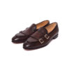 Dark Brown Monkstraps Shoes for Men - Image 3