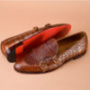 Men?s Brown Monkstraps Shoes - Image 2