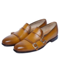 Brown Monkstraps Shoes for Men