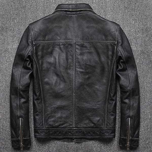 Leather Jacket Motorcycle Style | Vintage Motorcycle Jacket - Leatheriza