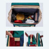 5 in 1 Multifunctional Mummy Bag, Foldable Nappy Backpacks Baby Bed with Hook | Baby Diaper Changing Pad, Portable Travel Bassinet Bag, Diaper Bag & Changing Station, for Baby Rest Anytime - Image 4