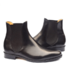 Black Chelsea Boots Handmade Leather Shoes For Men - Image 2