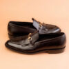 Men?s Black Loafer Shoes - Image 3