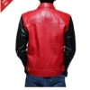 Red and Black Leather Jacket - Image 2